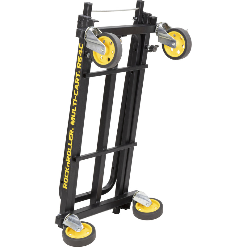 MultiCart RocknRoller R64C 8-In-1 Equipment Cart with Swiveling Casters