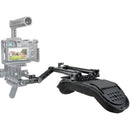 Niceyrig Camera Shoulder Pad with 15mm Railblock and Aluminum Alloy Rods