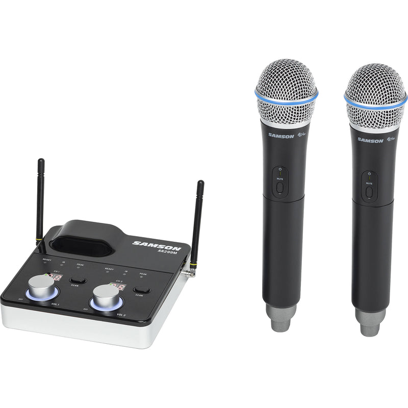 Samson Concert 288m Presentation Dual-Channel Wireless Lavalier & Headset Microphone System (D: 542 to 566 MHz)
