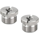 CAMVATE 5/8"-27 Male to 1/4"-20 Female Microphone Screw Adapters (2-Pack)
