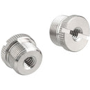 CAMVATE 5/8"-27 Male to 1/4"-20 Female Microphone Screw Adapters (2-Pack)