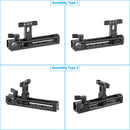 CAMVATE Balancing 1/4"-20 Mount Top Handle with 15mm Rod Clamp