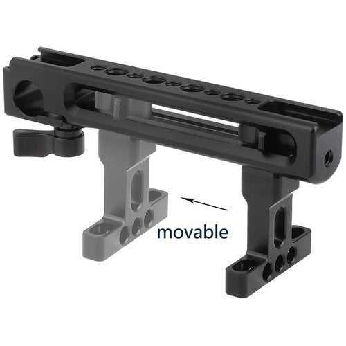 CAMVATE Balancing 1/4"-20 Mount Top Handle with 15mm Rod Clamp
