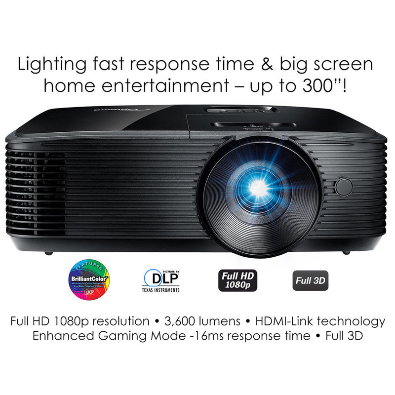 Optoma Technology HD146X Full HD DLP Home Theater Projector