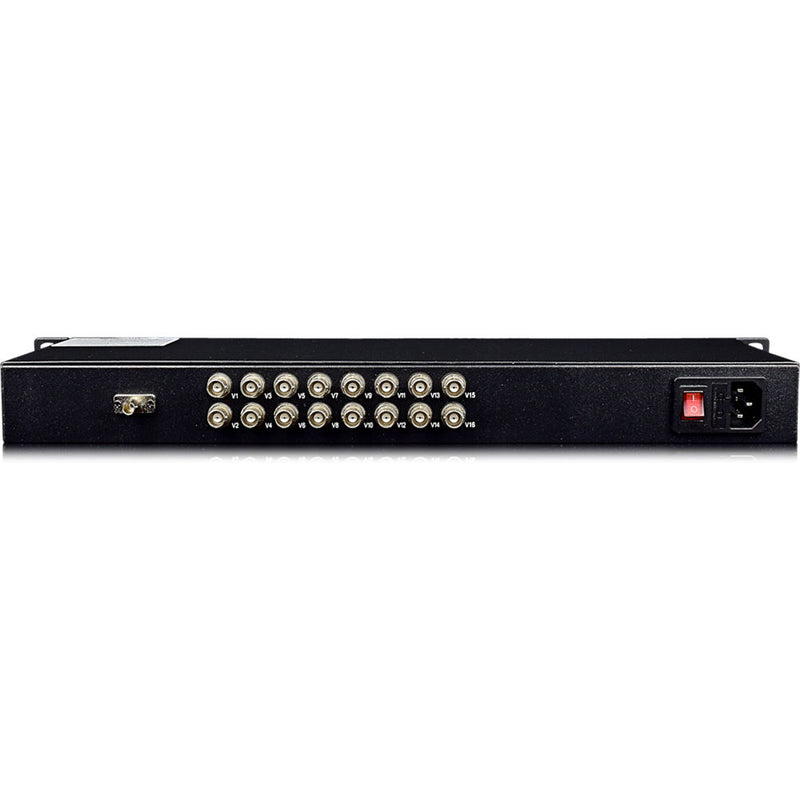 Thor 16-Channel Composite Video over Fiber Transmitter and Receiver Kit