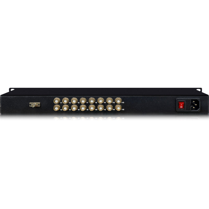 Thor 16-Channel Composite Video over Fiber Transmitter and Receiver Kit