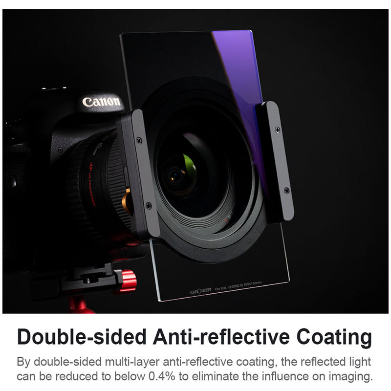 K&F Concept 100 x 150mm Soft Edge Graduated Neutral Density Filter (3 Stops)