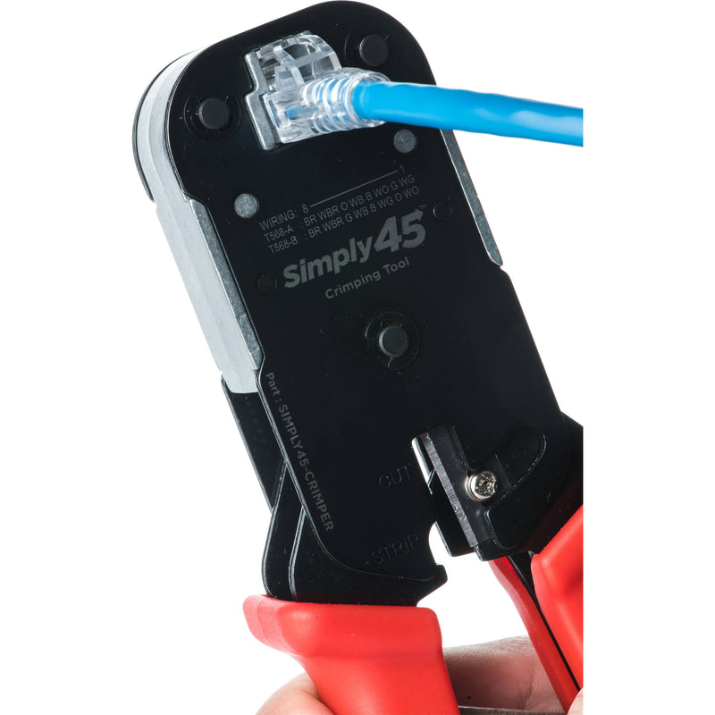 Simply45 Pass-Through RJ45 Crimp Tool