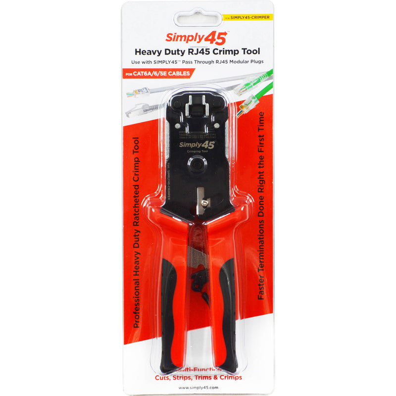 Simply45 Pass-Through RJ45 Crimp Tool