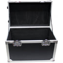 ProX Roll-Away Utility Case with Retractable Handle and Low-Profile Recessed Wheels (Black)