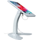 CTA Digital Kiosk Stand with Locking Case & Cable for iPad 10.2" (7th Gen, White)