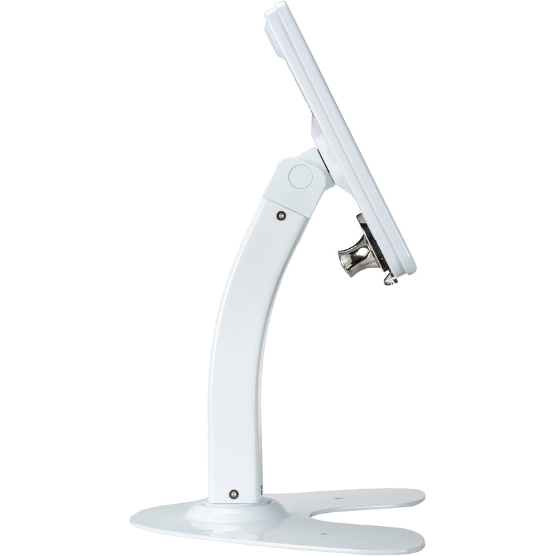 CTA Digital Kiosk Stand with Locking Case & Cable for iPad 10.2" (7th Gen, White)