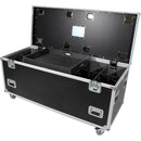 ProX TruckPaX Heavy-Duty Truck Pack Utility Flight Case with Divider and Tray Kit (Black)
