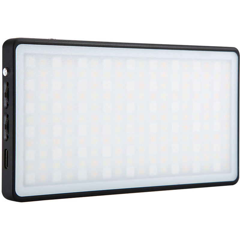 LituFoto R18 Portable Bi-Color RGB LED Video Light with Power Bank Function (Black)