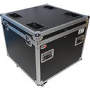 ProX Heavy Duty Utility Trunk Case with 4" Caster Wheels (Black)