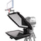 Prompter People Prompter Pal PAL12-FS Freestanding Teleprompter with Reversing Monitor, 12x12" Glass, and Stand