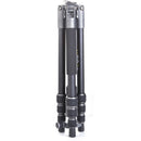 Vanguard VEO 3 GO 204AB Aluminum Tripod/Monopod with T-45 Ball Head, Smartphone Connector, and Bluetooth Remote