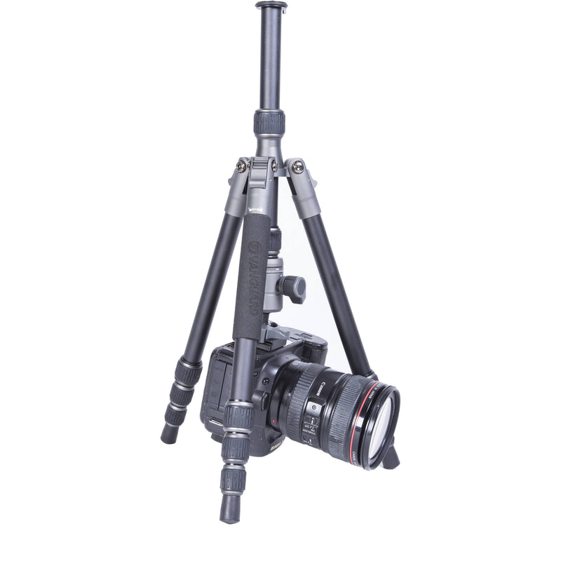 Vanguard VEO 3 GO 204AB Aluminum Tripod/Monopod with T-45 Ball Head, Smartphone Connector, and Bluetooth Remote