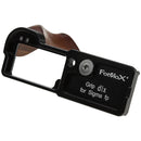 FotodioX Deluxe Metal Camera Hand Grip for Sigma fp Camera with Wooden Accent and Battery Access