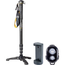 Vanguard VEO 2 SAM 264TR Aluminum Monopod with Smartphone Holder & Remote