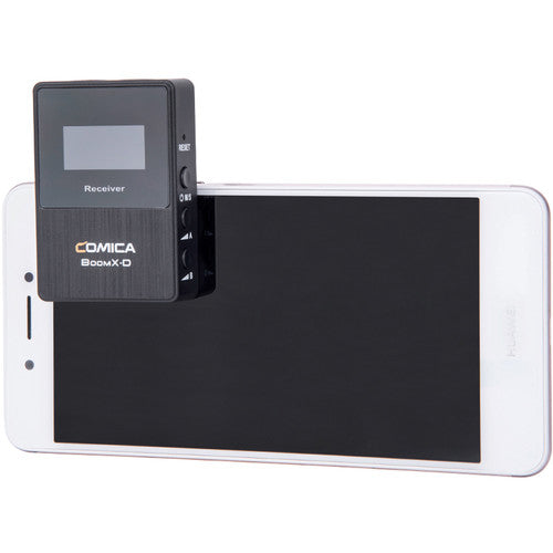 Comica Audio BoomX-D D2 Ultracompact 2-Person Digital Wireless Microphone System for Mirrorless/DSLR Cameras (2.4 GHz)