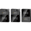 Comica Audio BoomX-D MI2 Ultracompact 2-Person Digital Wireless Microphone System for iOS Smartphones (2.4 GHz)