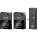 Comica Audio BoomX-D MI2 Ultracompact 2-Person Digital Wireless Microphone System for iOS Smartphones (2.4 GHz)