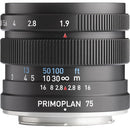 Meyer-Optik Gorlitz Primoplan 75mm f/1.9 II Lens for FUJIFILM X
