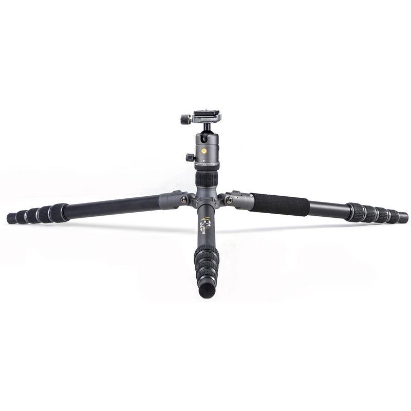 Vanguard VEO 3 GO 235AB Aluminum Tripod/Monopod with T-50 Ball Head, Smartphone Connector, and Bluetooth Remote