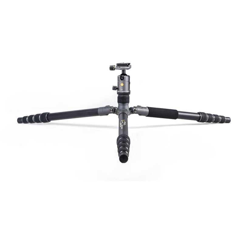 Vanguard VEO 3 GO 235AB Aluminum Tripod/Monopod with T-50 Ball Head, Smartphone Connector, and Bluetooth Remote