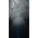 Click Props Backdrops Halloween Road Backdrop (7 x 13')