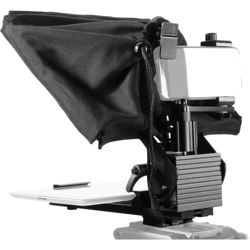 Prompter People PAL12 Prompter Pal Teleprompter with Auto-Reversing Monitor, 12 x 12" Glass, and Camera Sled