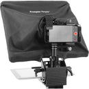 Prompter People Prompter Pal PAL12-FS Freestanding Teleprompter with Reversing Monitor, 12x12" Glass, and Stand