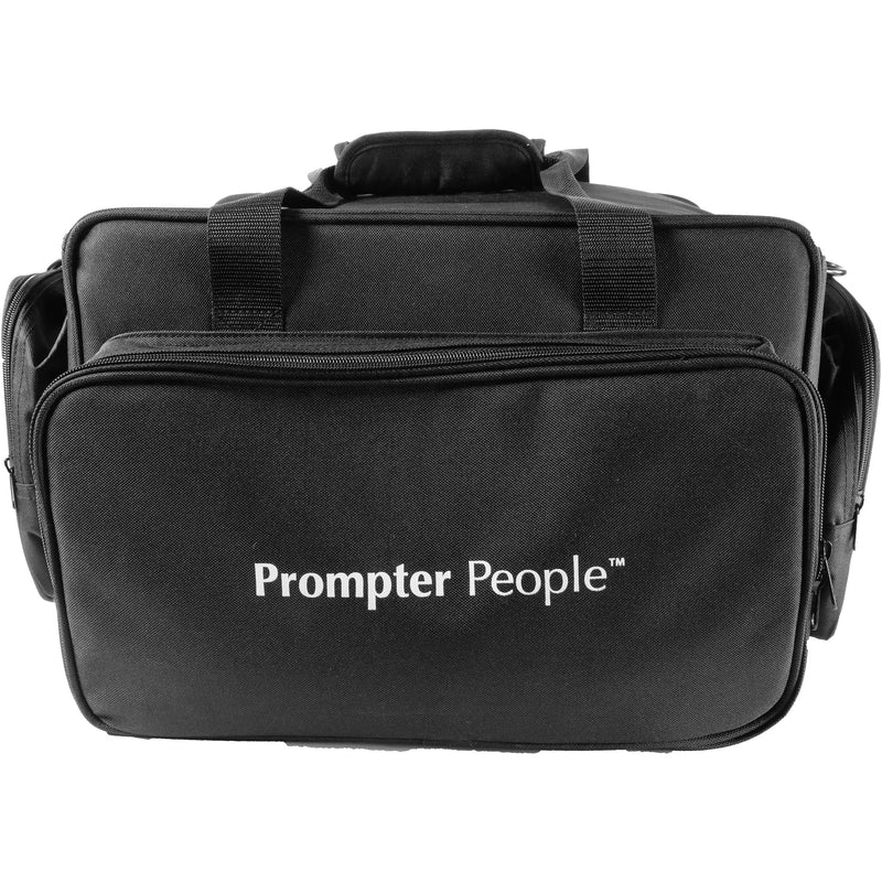 Prompter People PAL12 Prompter Pal Teleprompter with Auto-Reversing Monitor, 12 x 12" Glass, and Camera Sled