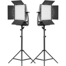 GVM LT100S Bi-Color LED 3-Light Panel