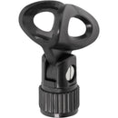 Auray MC-22SN Elliptical-Style Mic Clips Kit for Wired Dynamic Microphones (Set of 5)