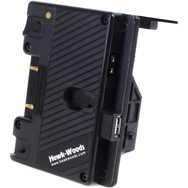 Hawk-Woods Sony FX9 Battery Plate with D-Tap & USB Out (Gold Mount)