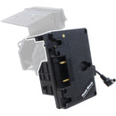 Hawk-Woods Sony FX9 Battery Plate with D-Tap & USB Out (Gold Mount)