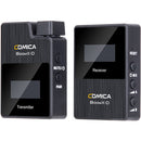Comica Audio BoomX-D D2 Ultracompact 2-Person Digital Wireless Microphone System for Mirrorless/DSLR Cameras (2.4 GHz)