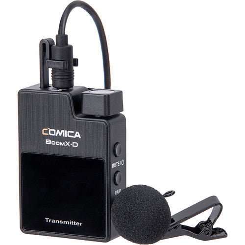 Comica Audio BoomX-D D1 Ultracompact Digital Wireless Microphone System for Mirrorless/DSLR Cameras (2.4 GHz)
