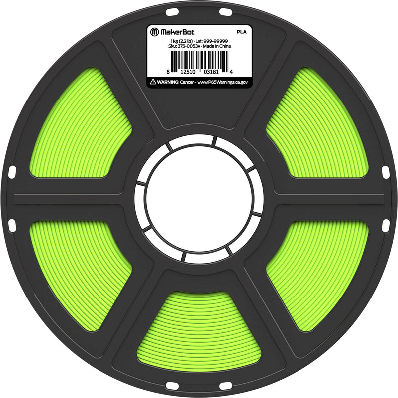 MakerBot 1.75mm PLA Filament for the SKETCH 3D Printer (1kg, Green)