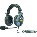 Eartec Proline Double Wired Headset with Auto Mute Microphone