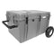 Porta Brace Trunk-Style Hard Case with Off-Road Wheels without Foam (Platinum)