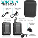 Movo Photo WMX-1 Wireless Lavalier Microphone System (2.4 GHz)
