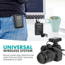 Movo Photo WMX-1 Wireless Lavalier Microphone System (2.4 GHz)