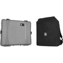 Porta Brace PB-2750ICH Backpack - Hard Case Interior System (Silver Platinum Shell/Black Backpack)