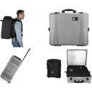 Porta Brace PB-2750ICH Backpack - Hard Case Interior System (Silver Platinum Shell/Black Backpack)