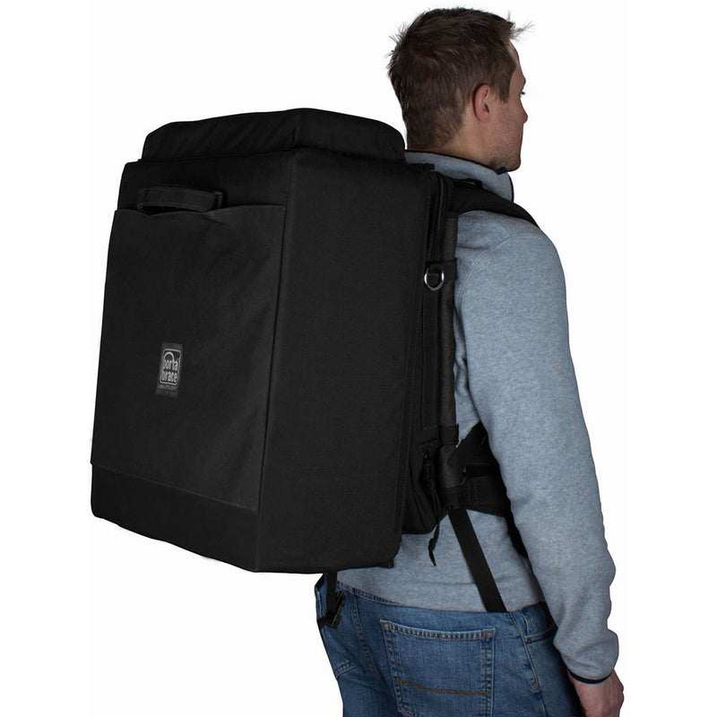Porta Brace PB-2750ICH Backpack - Hard Case Interior System (Silver Platinum Shell/Black Backpack)