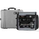 Porta Brace PB-2750ICH Backpack - Hard Case Interior System (Silver Platinum Shell/Black Backpack)