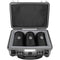 Porta Brace Hard Case with Three 7" Lens Cups (Platinum)